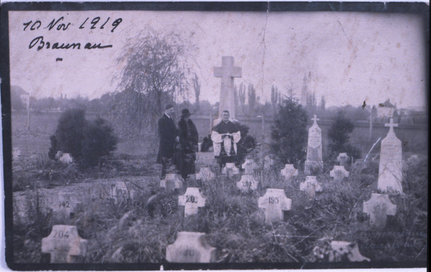 cimitero del campo profughi di braunau 1919