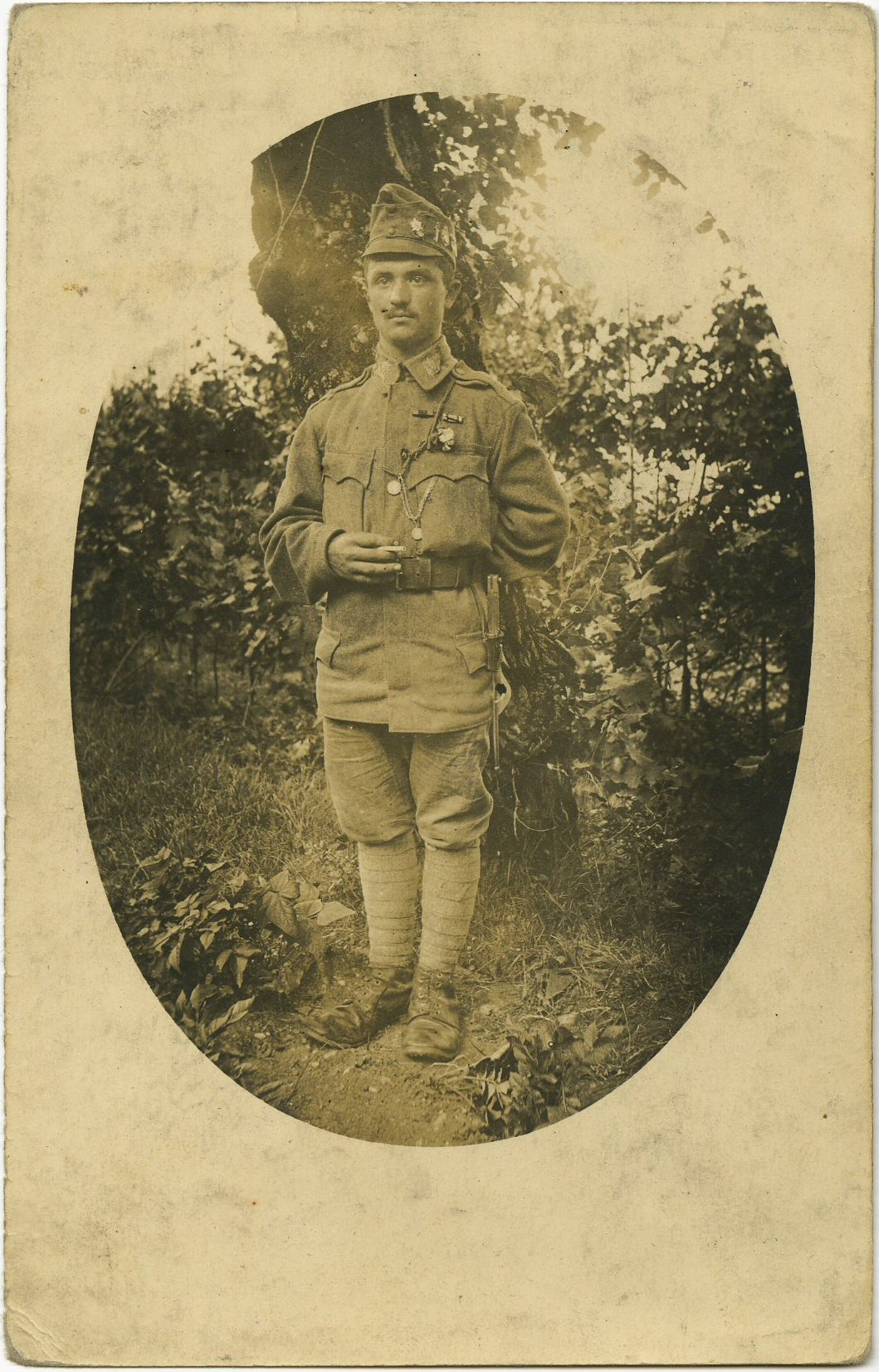 10 novembre 1918, boemia - cartolina di lodovico rigotti