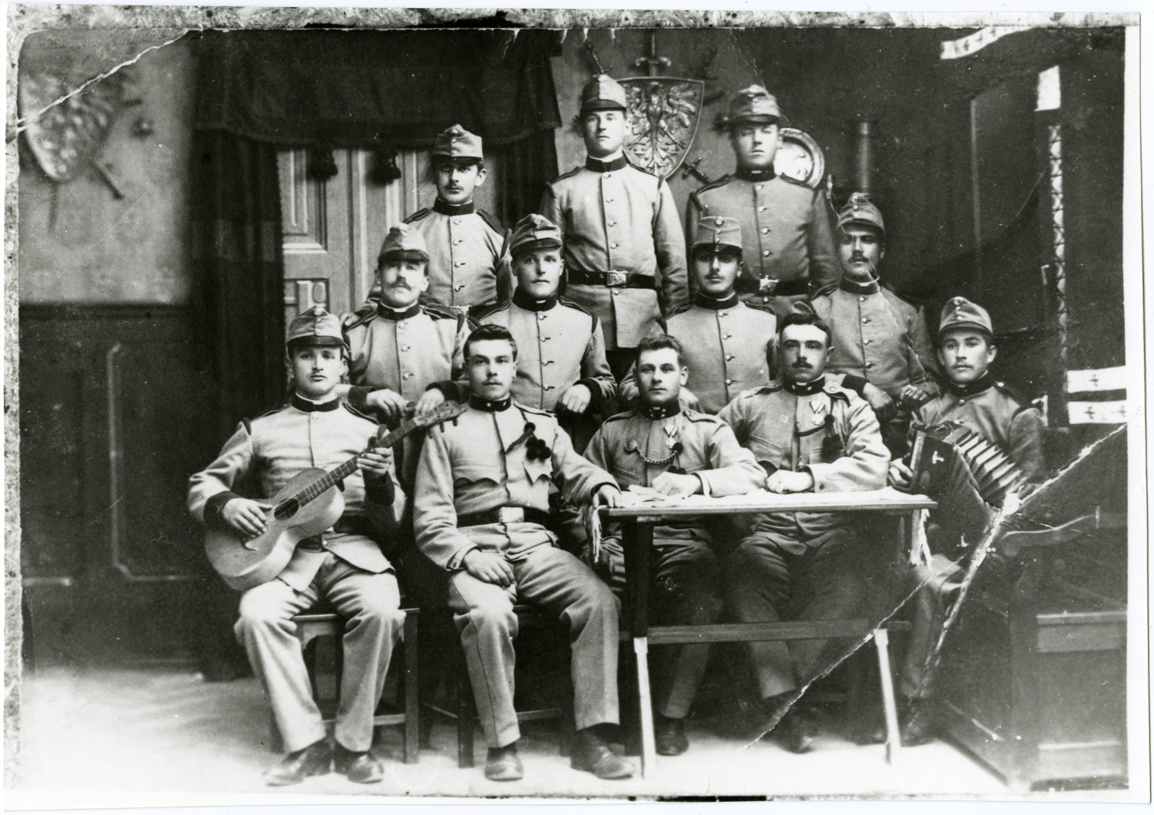 gruppo di soldati i guerra mondiale