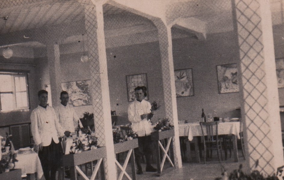Albania, 20 giugno 1942. Mensa ufficiali Comando XXV C.d'A.
