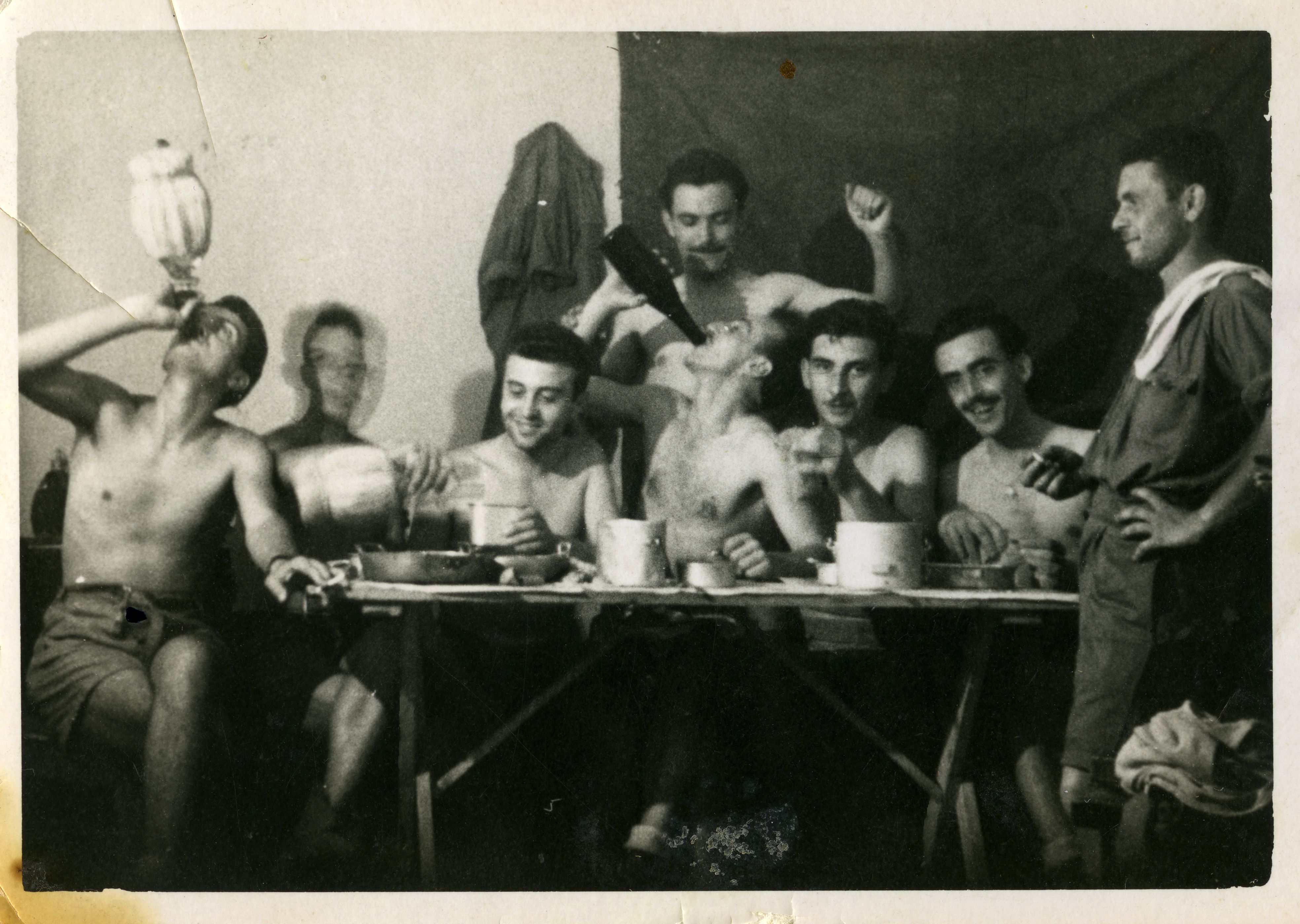 Africa settentrionale, 2 settembre 1942. Festa di compleanno di Bruno Raffagnini