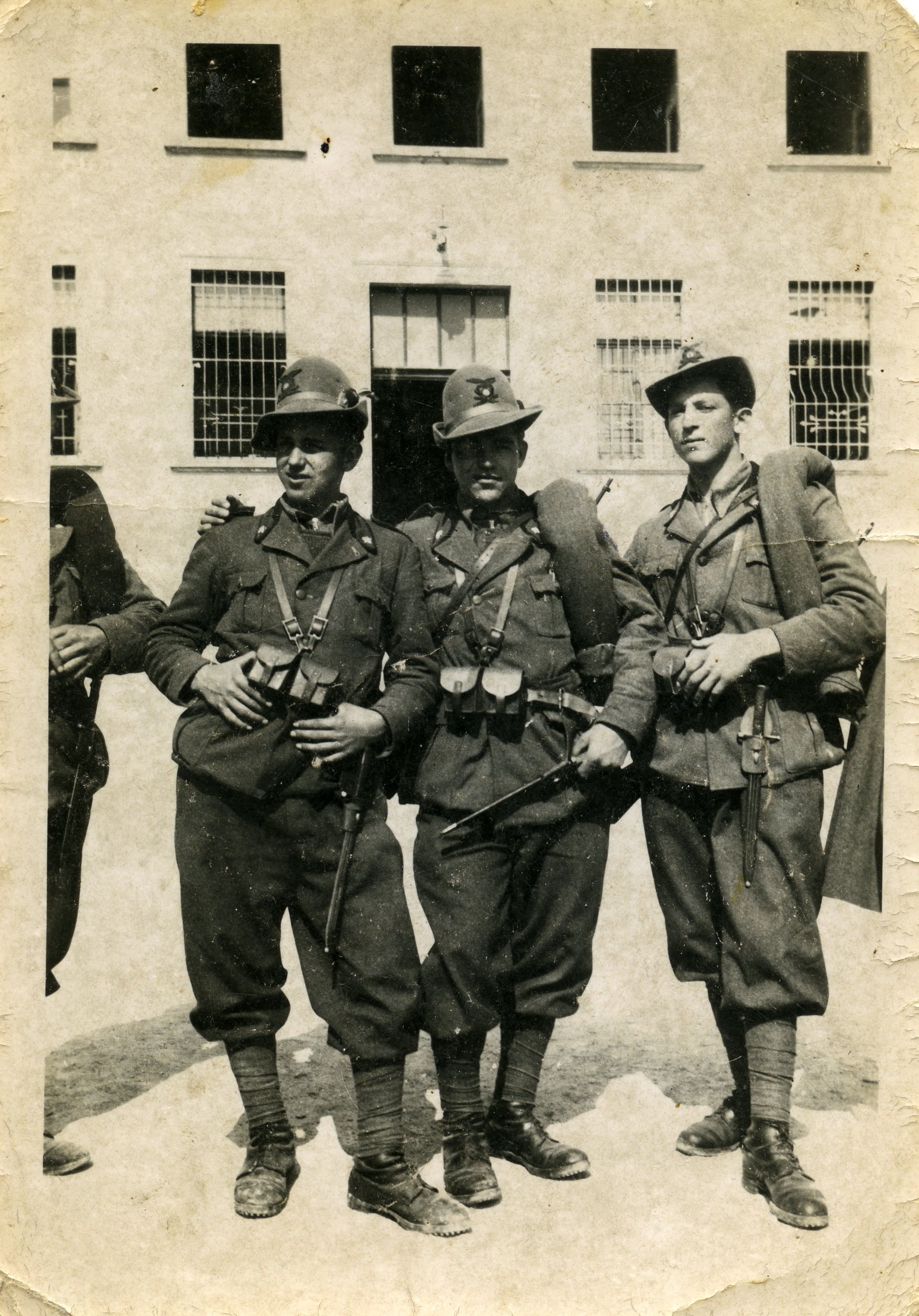 Strigno, 1941. Primi giorni di naja