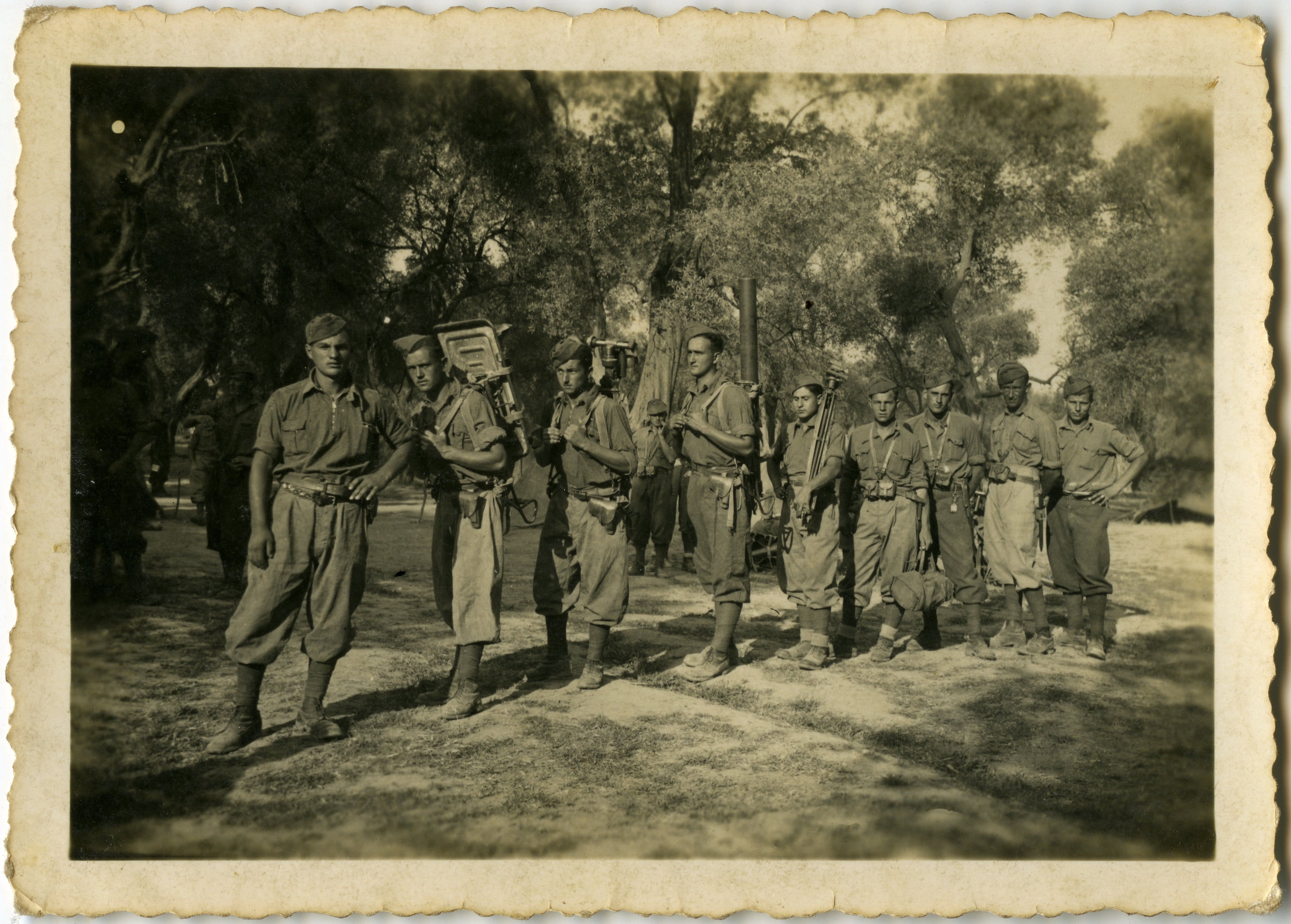 Valona (Albania), 20 giugno 1941. In vista dell'imbarco dell'Italia
