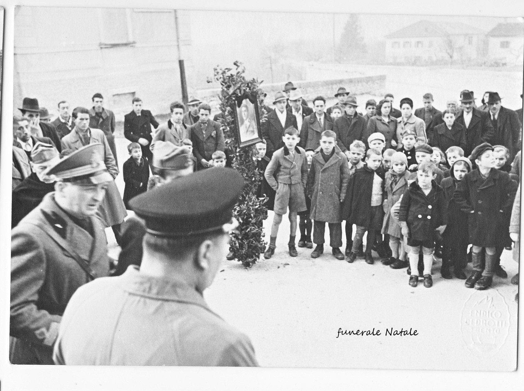 Povo, dicembre 1942. Funerali senza salma 