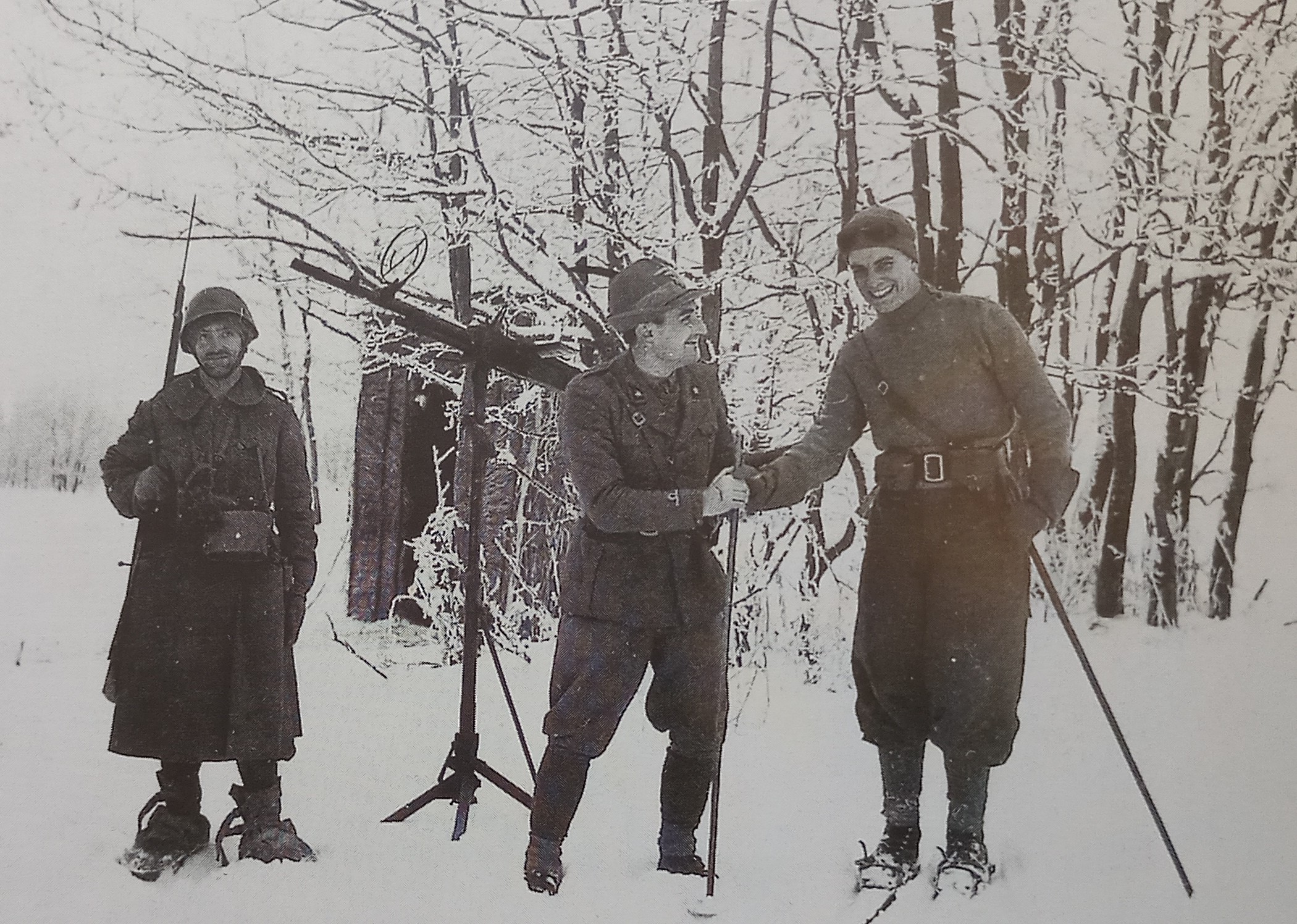 FRONTE ORIENTALE, 1942. GUIDO VETTORAZZO A DESTRA