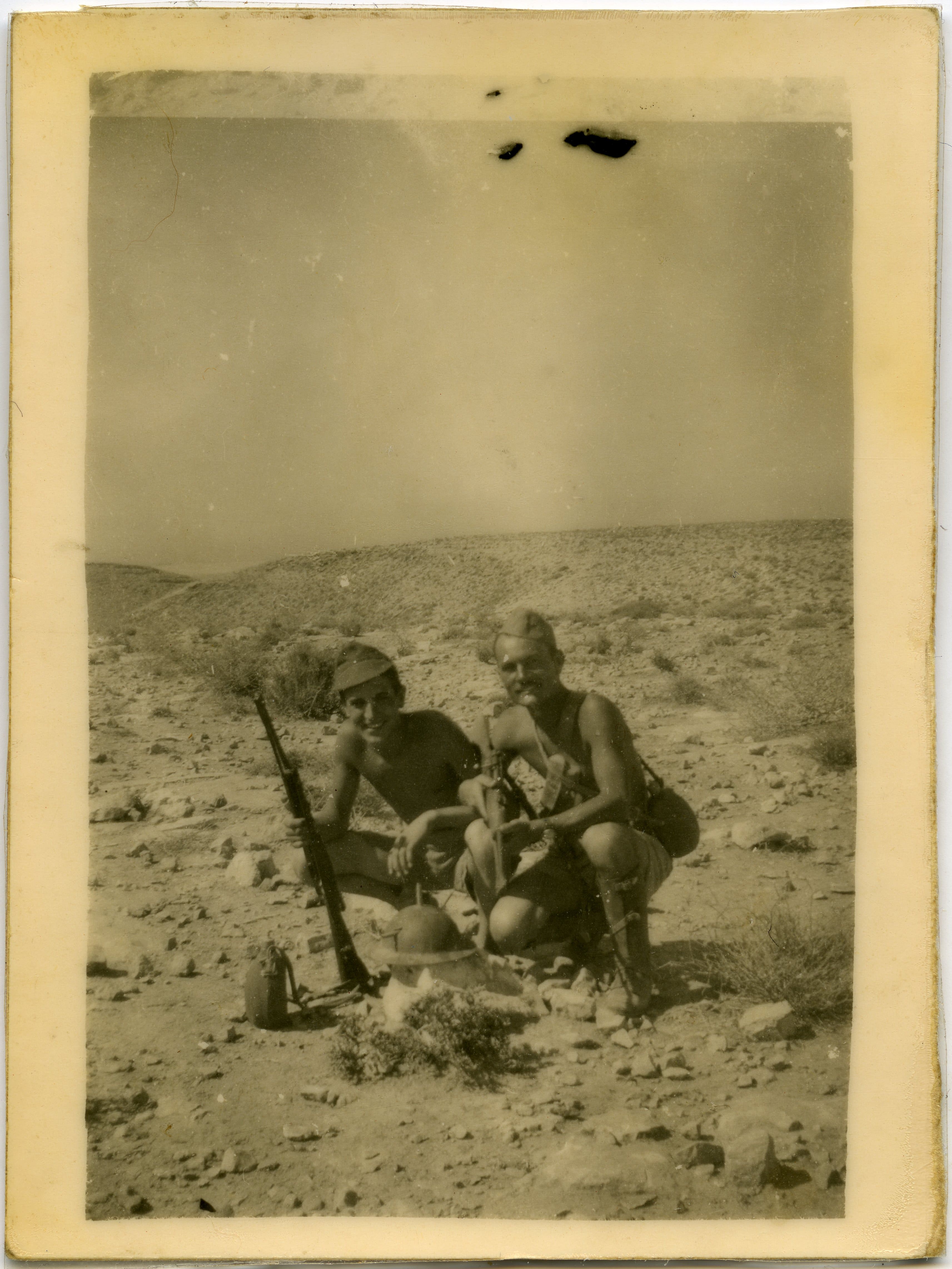 Africa settentrionale, 25 luglio 1941. Il soldato Cortelletti