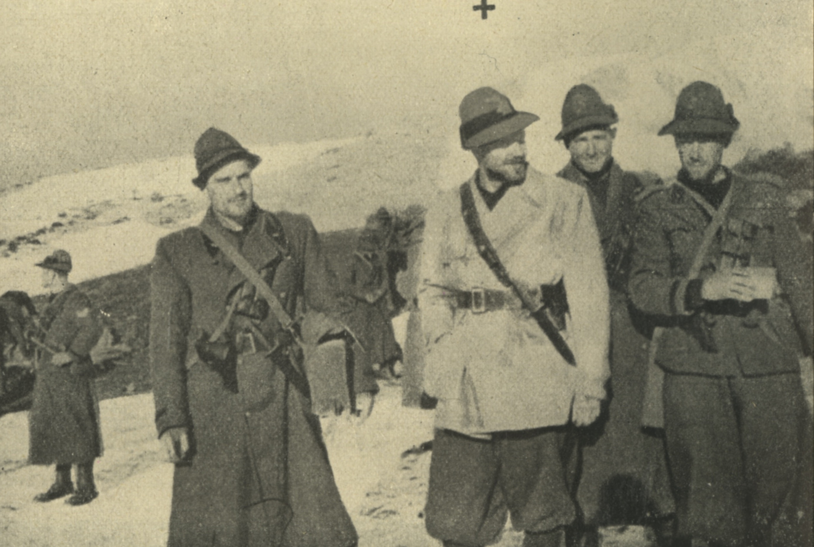 Fronte greco-albanese, marzo 1941. Volontario nel Gruppo motorizzato della MNF