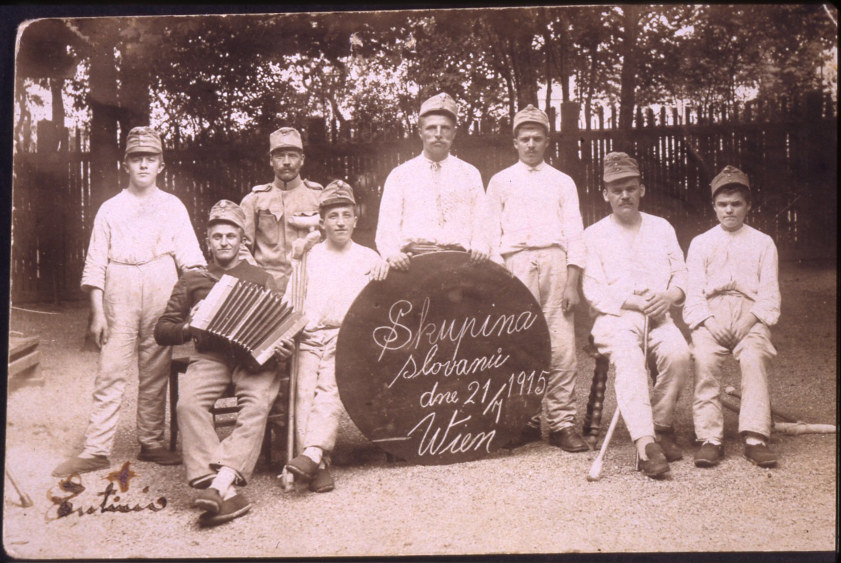 "squadra slava" - vienna 1915