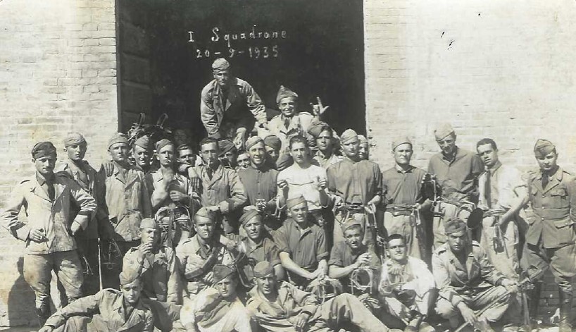 Italia, 20 settembre 1935. Il 1° Squadrone del Reggimento lancieri Vittorio Emanuele II