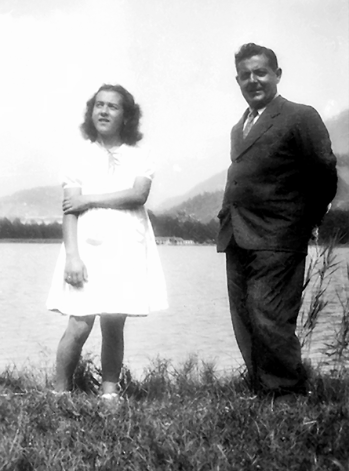 Fiorella e Luigi Tazzari (1940)