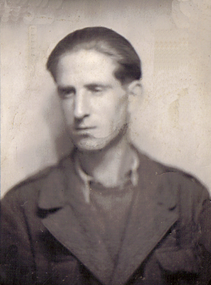 Attilio Rossi durante l'internamento in Germania